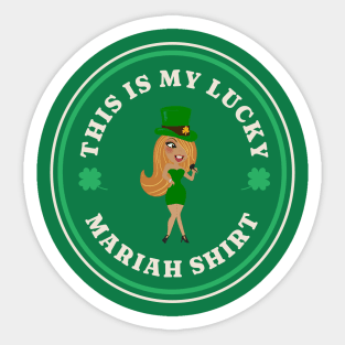 Lucky Mariah Shirt Sticker